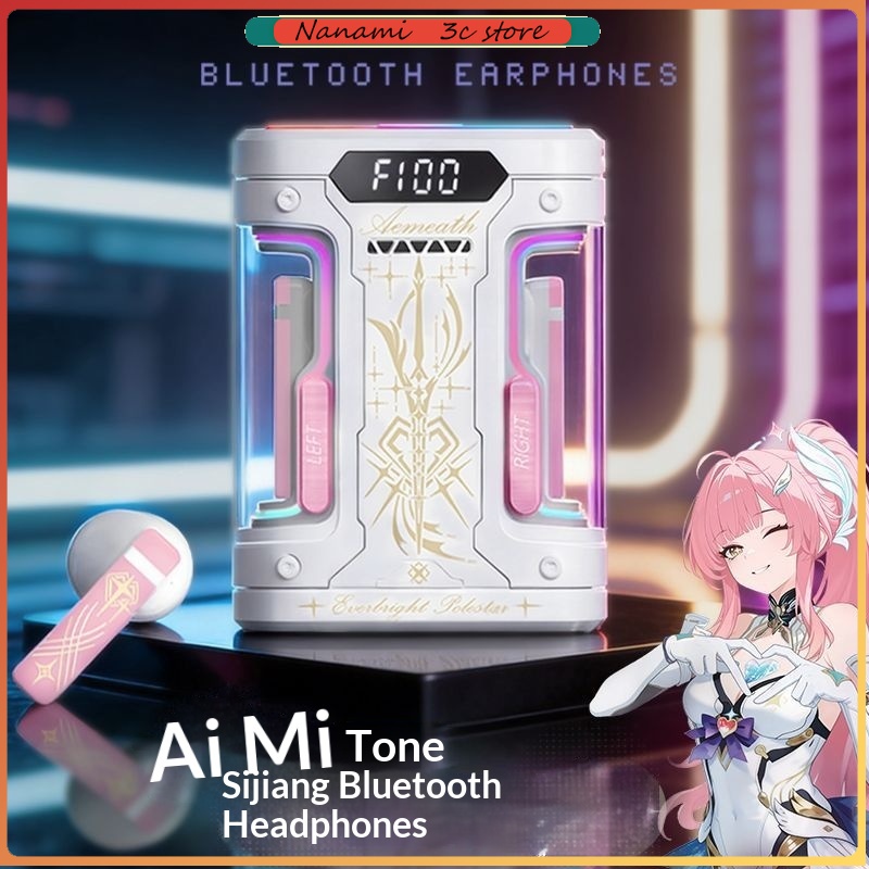 Esports Gaming Earbuds - Anime Elysia TWS Bluetooth Earphones Semi-In-Ear