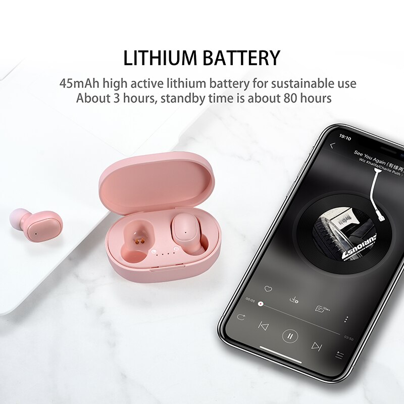 A6S TWS Earphones Wireless Blu - огляд і ціна Esports Gaming Earbuds