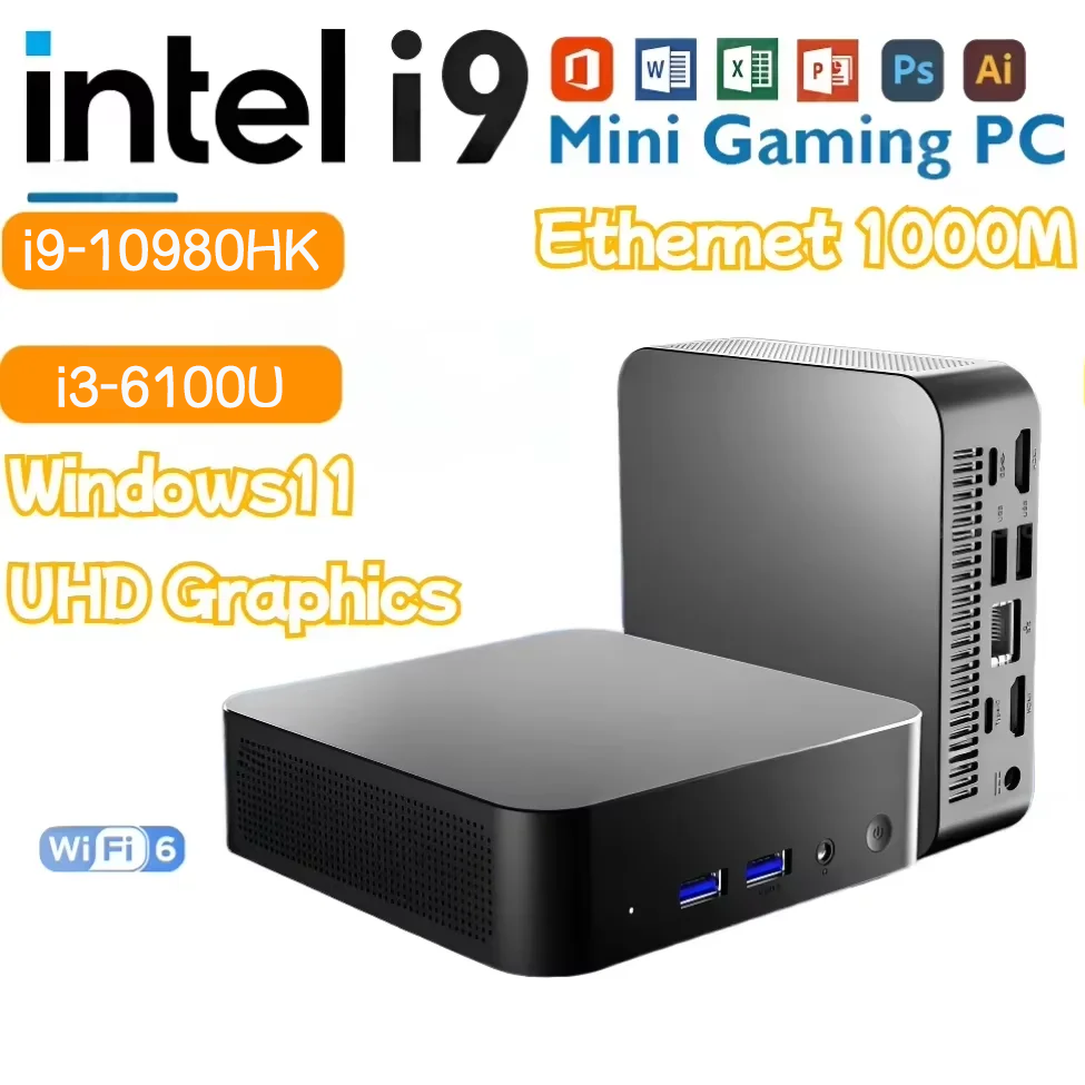 NEW MINI PC Computer Intel Cor - огляд і ціна Esports Gaming Sleeve