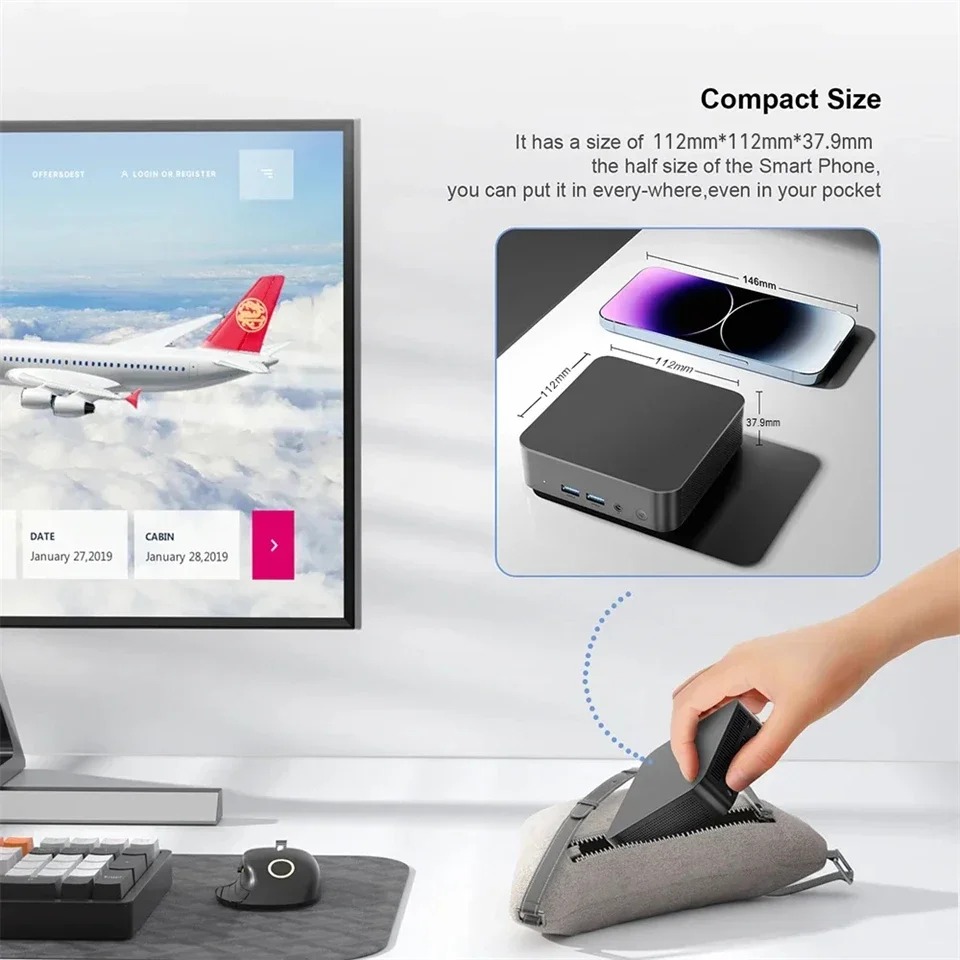 NEW MINI PC Computer Intel Cor - огляд і ціна Esports Gaming Sleeve