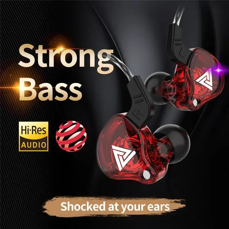 Original QKZ AK6 Copper Driver - огляд і ціна Esports Gaming Earbuds