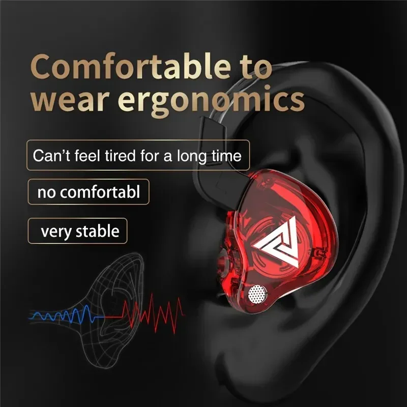 Original QKZ AK6 Copper Driver - огляд і ціна Esports Gaming Earbuds
