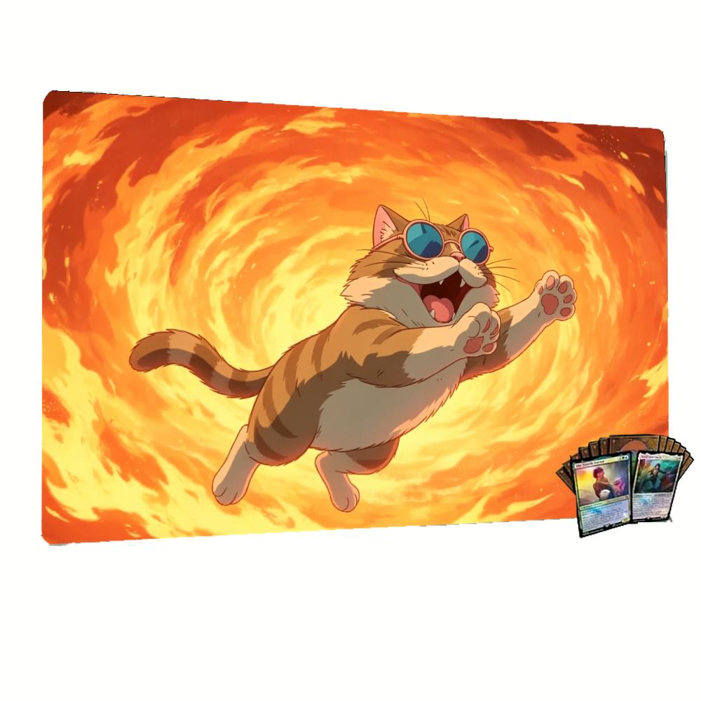 Funny Cat Background Large Gam - огляд і ціна Esports Gaming Background