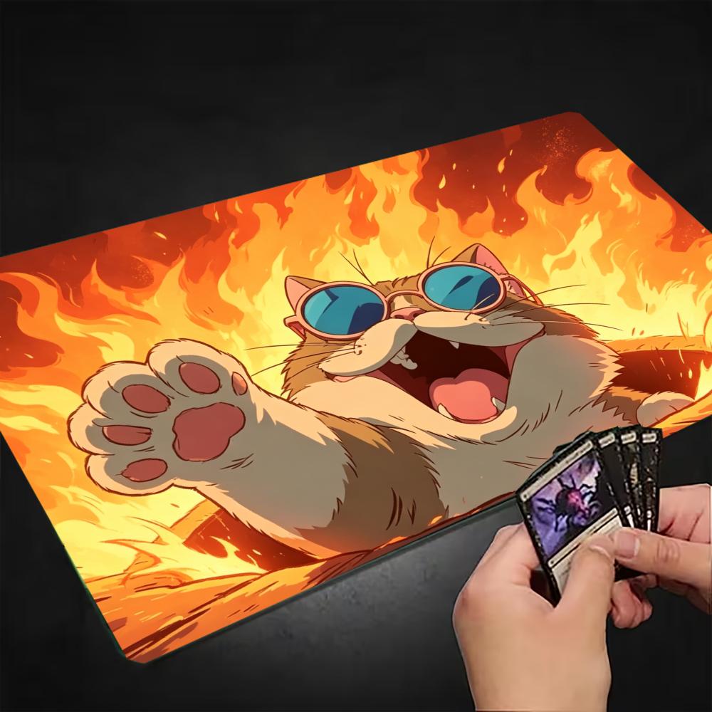 Funny Cat Background Large Gam - огляд і ціна Esports Gaming Background
