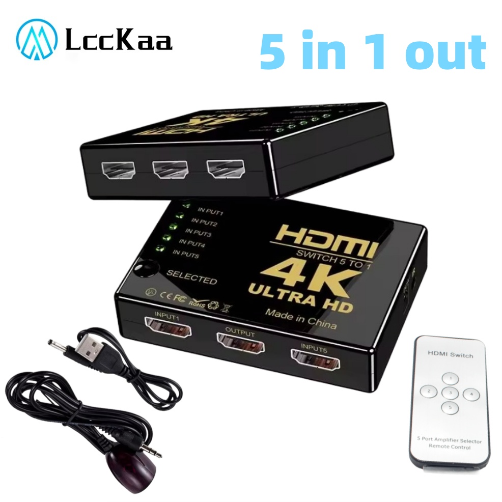 5x1 HDMI Switch HD 4K Video Sw - огляд і ціна Esports Gaming Controller