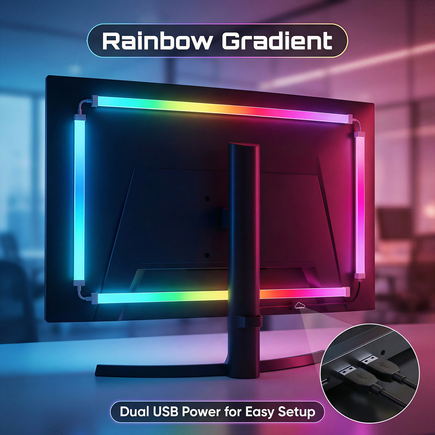 WACUAAO Next-Gen RGBIC PC Moni - огляд і ціна Zero Esports Gaming Gear