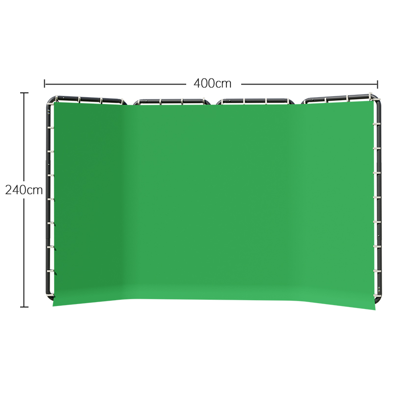 SH 2.4x4M Background Stand Fra - огляд і ціна Green Screen Collapsible