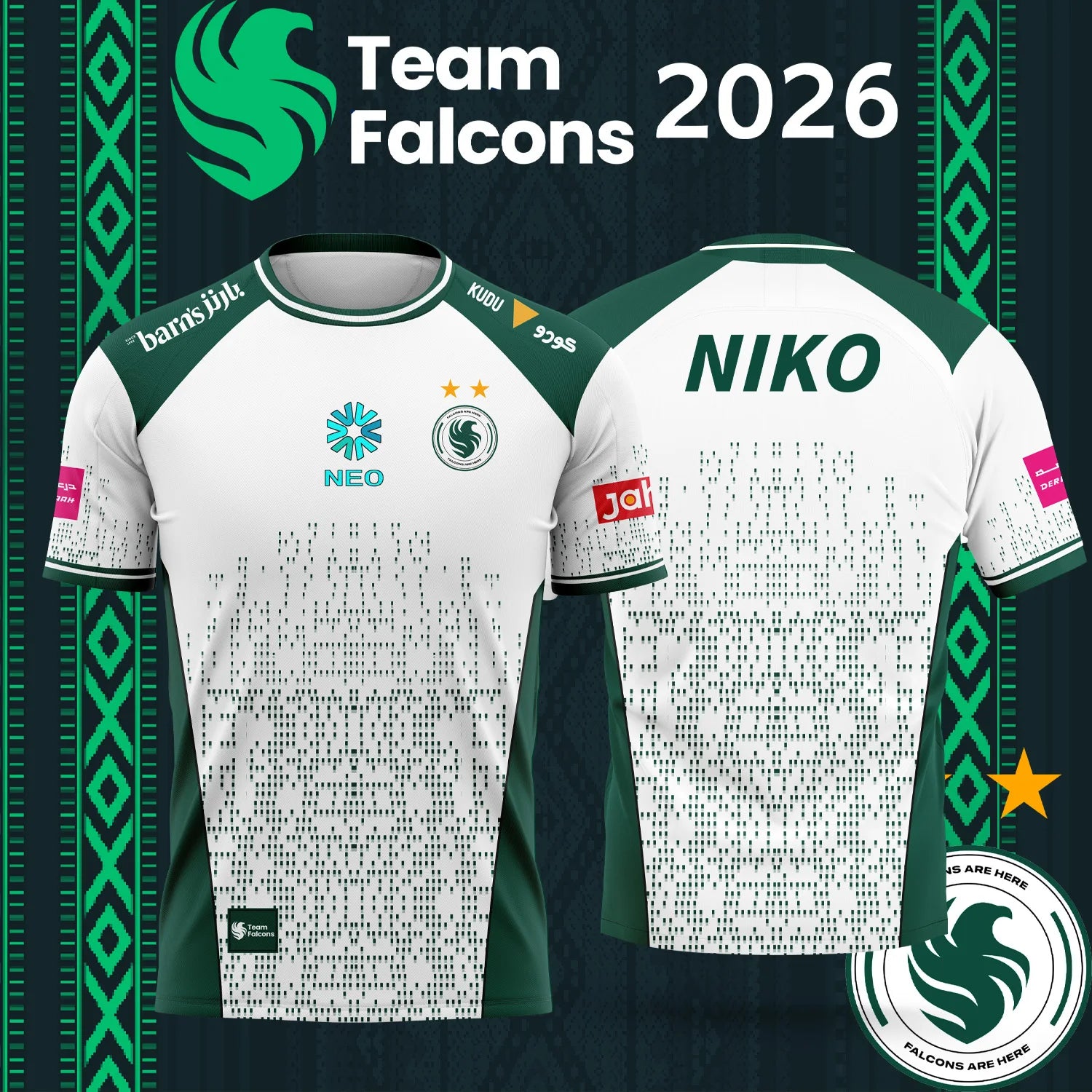 Family Matching 2026 Team Falc - огляд і ціна Esports Gaming Sleeve
