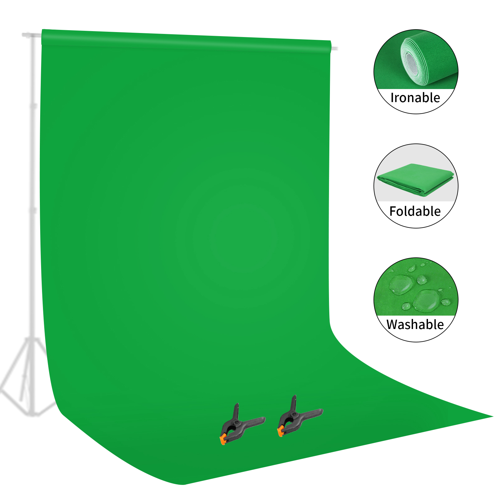 Selens Green Screen Backdrop C - огляд і ціна Green Screen Collapsible