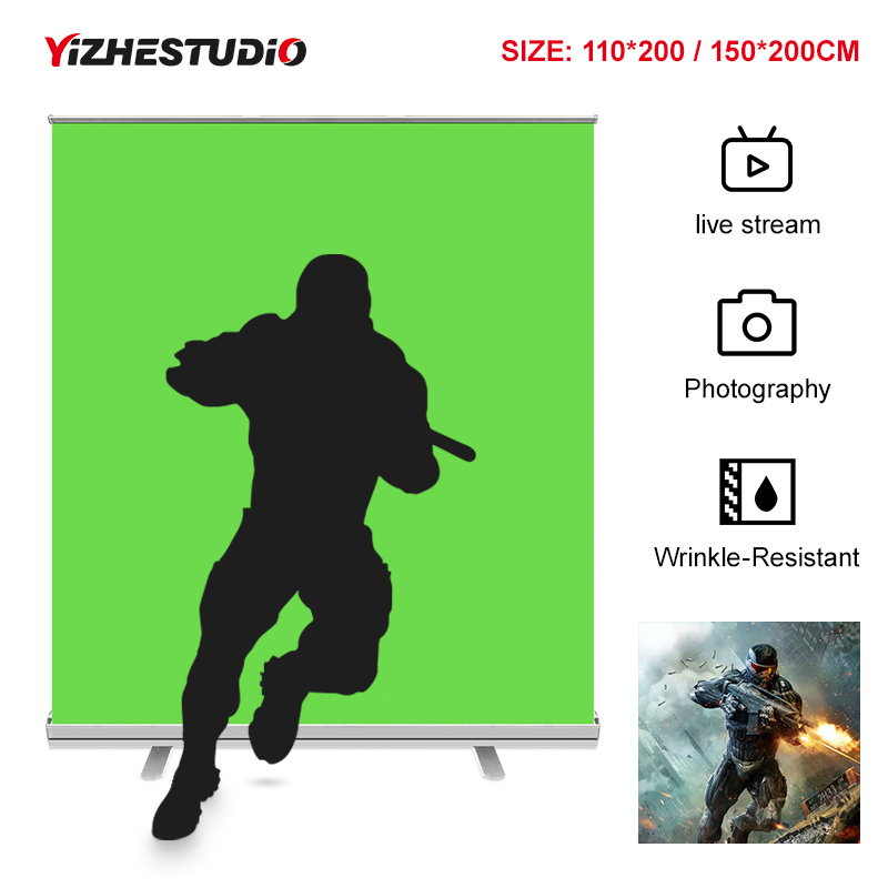 Collapsible Backdrop,Wrinkle-R - огляд і ціна Green Screen Collapsible