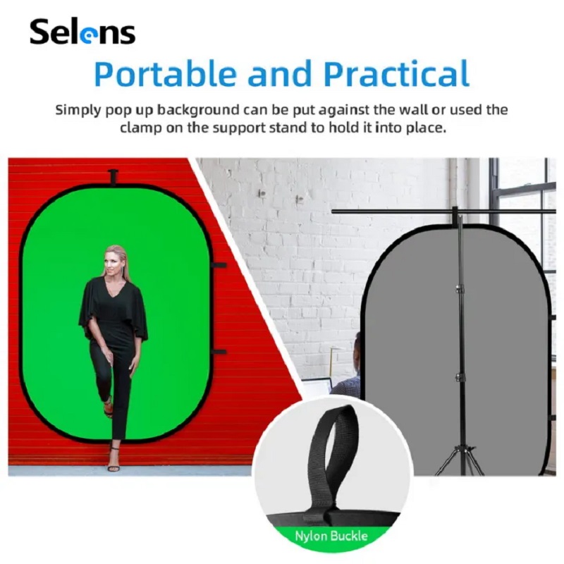 Selens New Collapsible Portabl - огляд і ціна Green Screen Collapsible