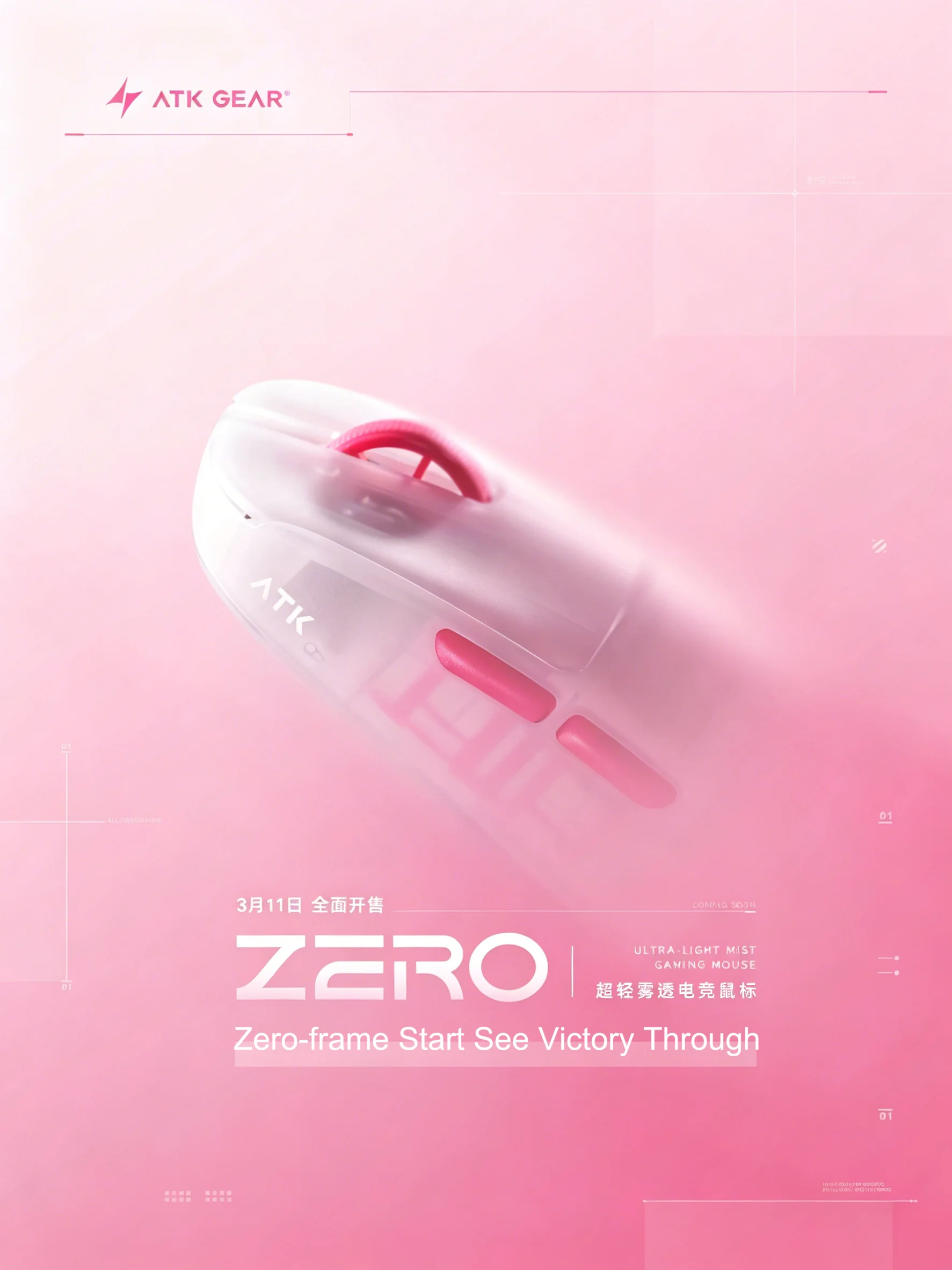 ATK ZERO Fog-Translucent Dual  - огляд і ціна Zero Esports Gaming Gear