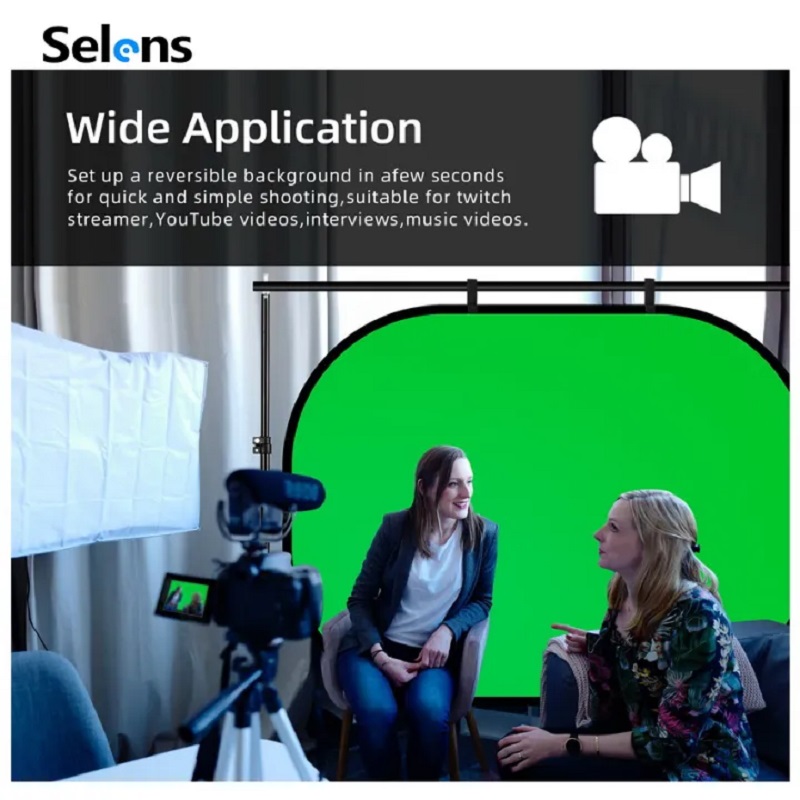 Selens Green Screen Photo Back - огляд і ціна Green Screen Collapsible