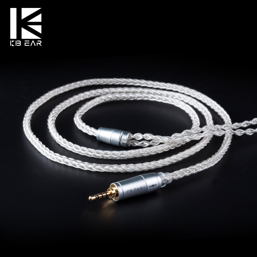 KBEAR 8 Core Upgraded Silver W - огляд і ціна Esports Gaming Earbuds