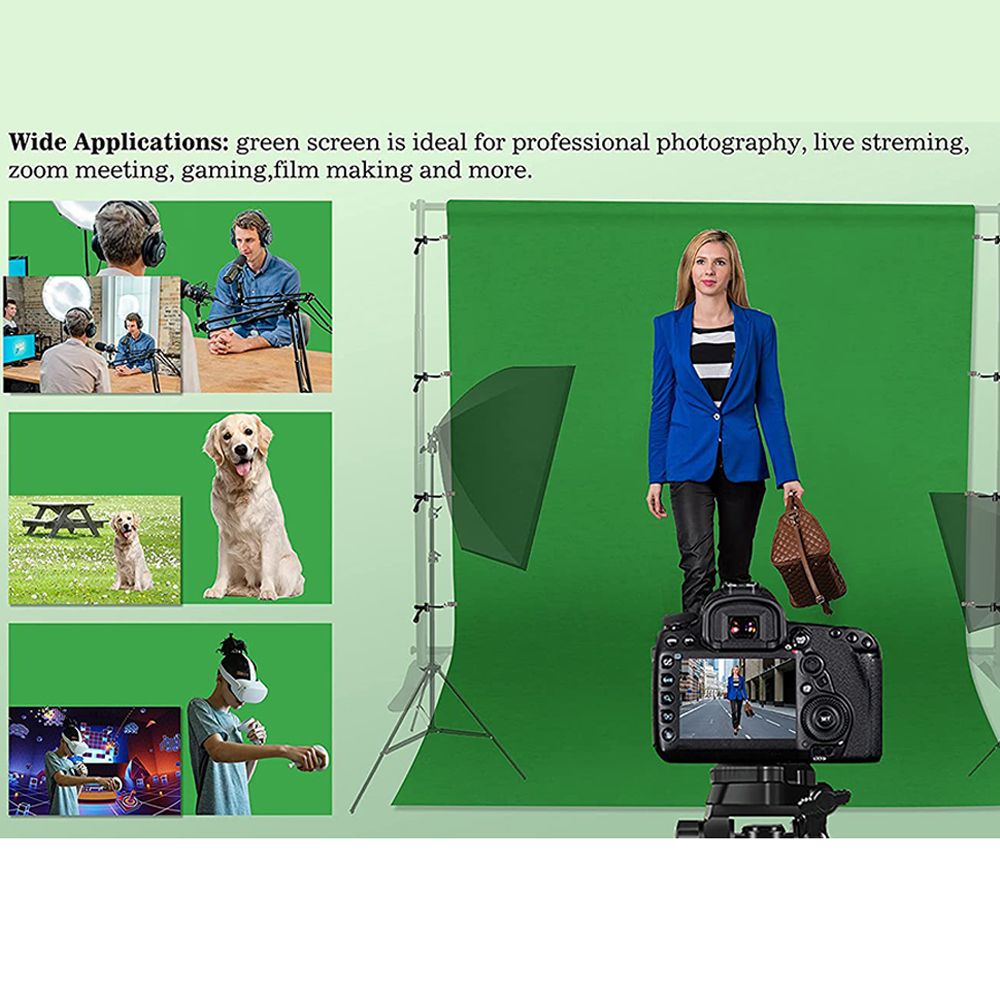 Video Shooting Green White Bla - огляд і ціна Green Screen Collapsible