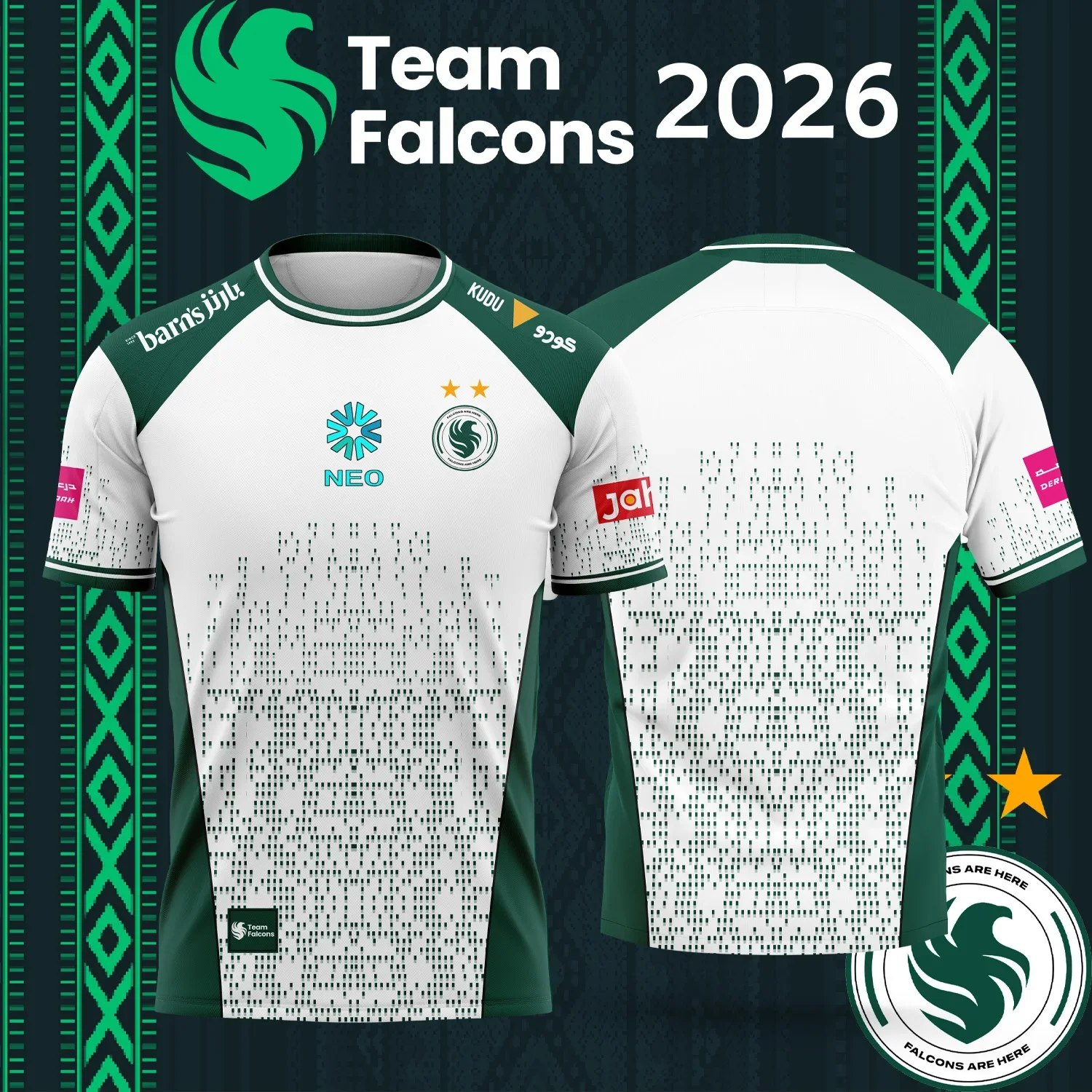 2026 New TEAM  Falcons   Espor - огляд і ціна Esports Gaming Sleeve