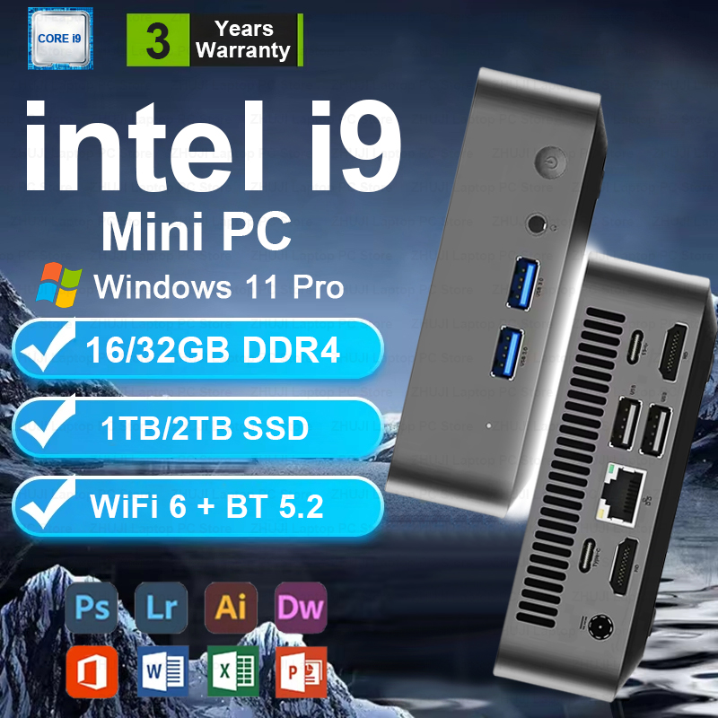 MINI PC Windows 11 Intel Core  - огляд і ціна Esports Gaming Sleeve