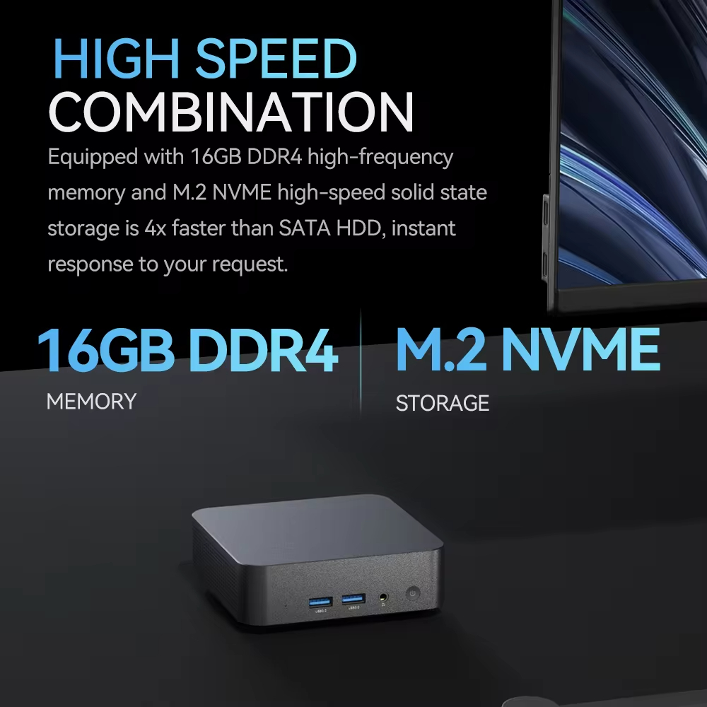 MINI PC Windows 11 Intel Core  - огляд і ціна Esports Gaming Sleeve